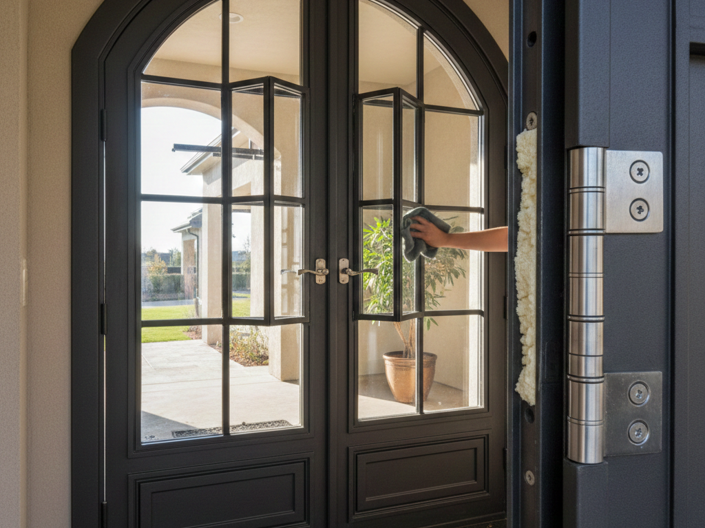 High-End Residential Iron Door